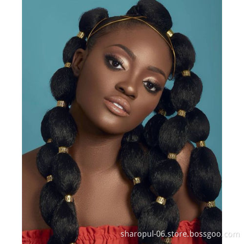 Hair Buns Afro Kinky Ponytail lady Woman curly style New popular short long straight curly ponytail